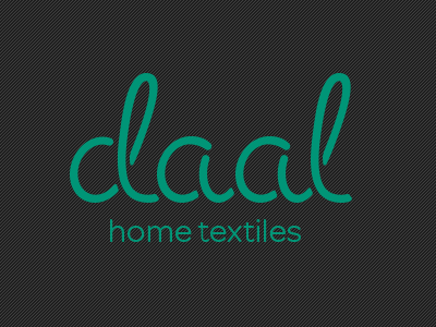 Daal Logo d home textile line logo string thread