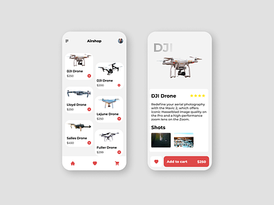 Drone App UI app app design color concept design designer designs drone ecommerce ios ios app design ios design mobile app mobile app design ui ui design ui ux ui ux design ui ux designer uxdesign