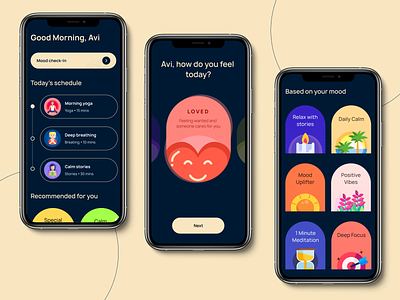 Mental health mobile application