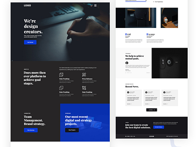 Agency web design