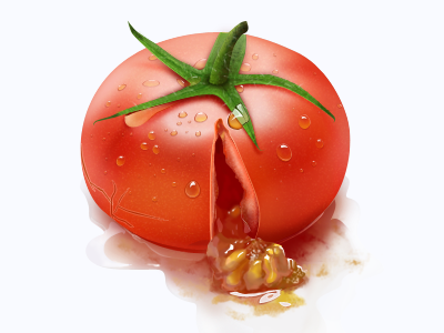 tomato crack fresh fruit icon open photoshop rde tomato ui