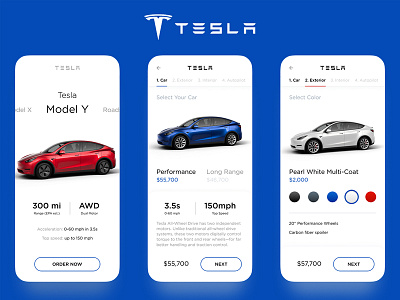 TESLA Model Y Redesign by United Designs on Dribbble