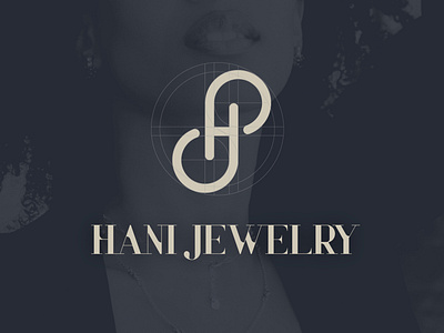 Hani Jewelry Logo Design branding design flat illustration logo minimal typography vector