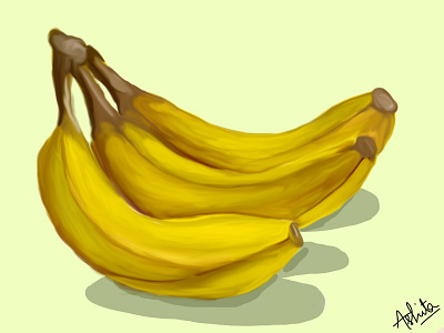 Banana design digital art digital illustration digital painting digitalart digitalpaint digitalpainting drawing fruit fruit illustration illustration