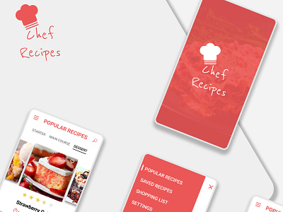 Chef recipe UI designui mobile apps mobileui ui ui design uiux uxui