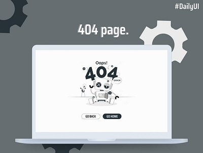 404 Error Page UI design illustration illustrations ui uiux