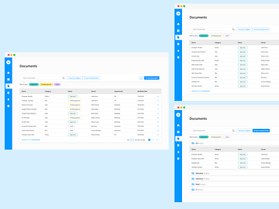 Data Table For Documents adobe xd clean data data table data visulization design documents filter first shot group by ui ux workflow