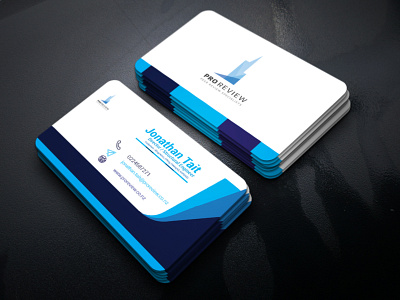 CORPORATE BUSINESS CARD TEMPLATE DESIGN