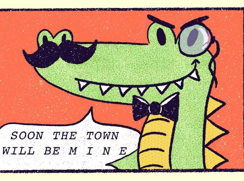 See You Later Alligator By Annia Art On Dribbble