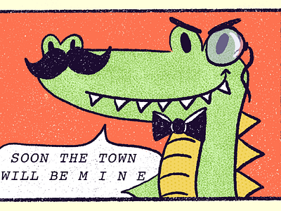 See You Later Alligator By Annia Art On Dribbble