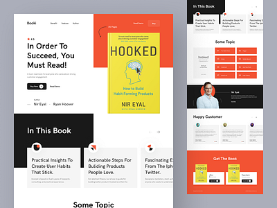 Online Book Store Landing Page