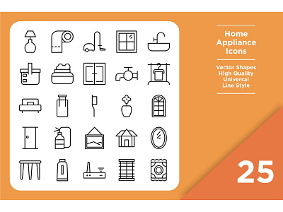 Home Appliance Icons Set blender coffee electric equipment food home household icon iron kitchen machine microwave oven refrigerator set stove symbol technology toaster vector