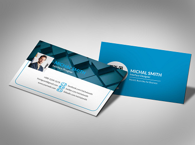 Social Media Business Card branding business card corporate creative design flyer flyers graphic illustration logo modern professional socialmedia template unique web