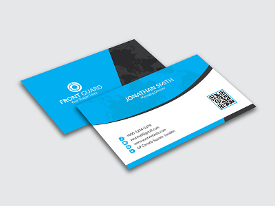 Corporate Business Card brand branding business card corporate creative creative design design flyer graphic illustration logo modern print professional stationery template web