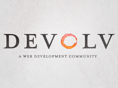 Devolv logo splash