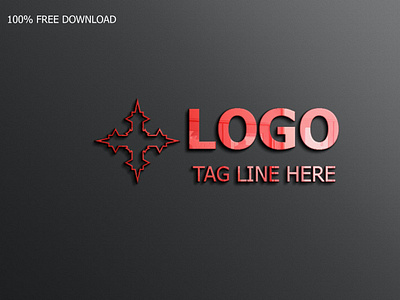 mockup for logo