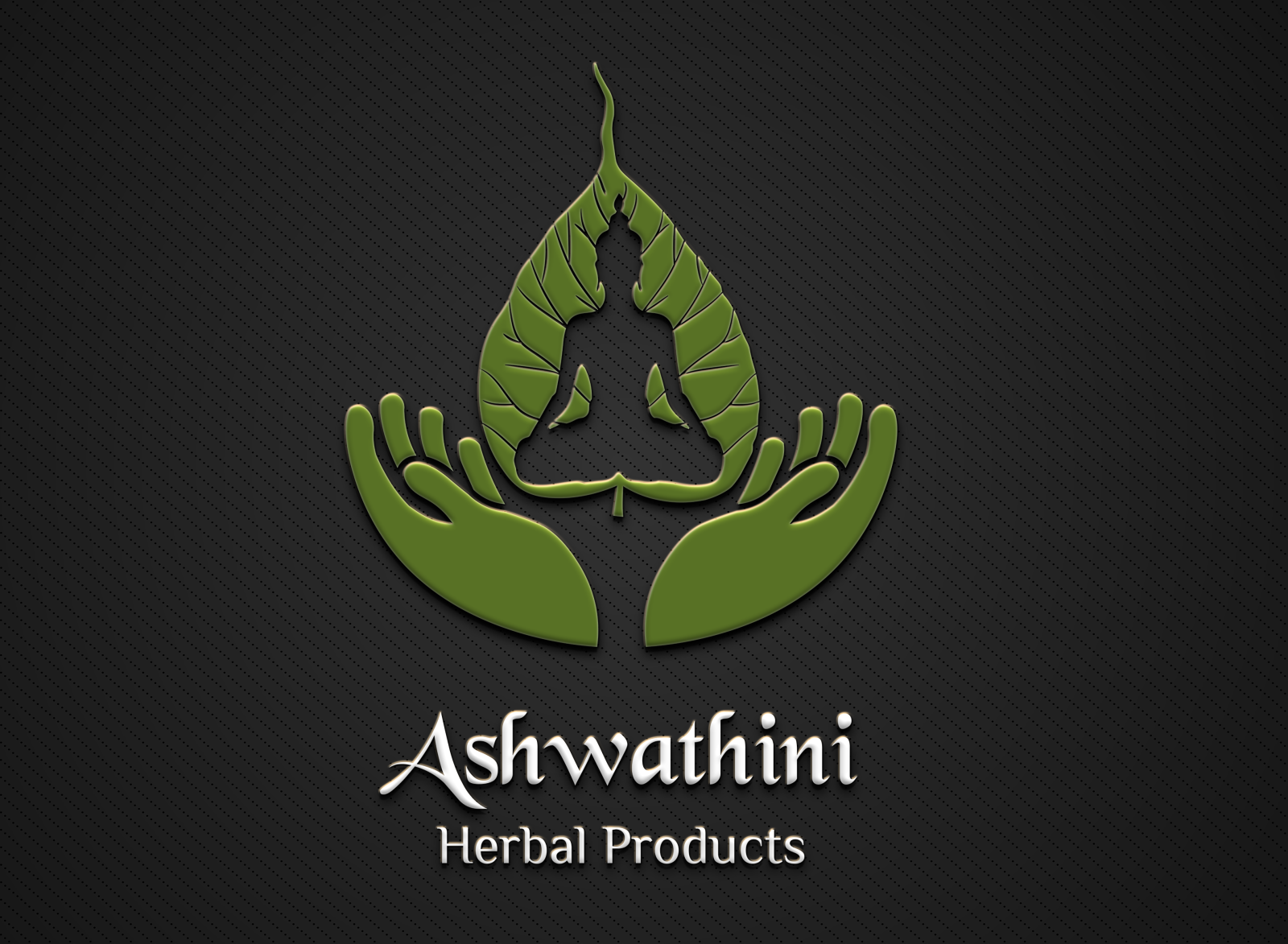 Green Herbal Logo Templateherbal 100 On White Background Stock Illustration  - Download Image Now - iStock