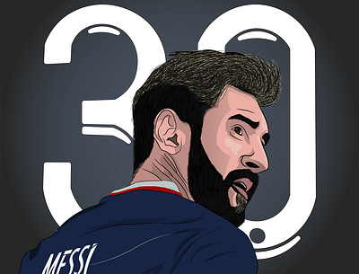 Lionel Messi 2021 adobe epic graphic design il illustration illustrator legendary messi