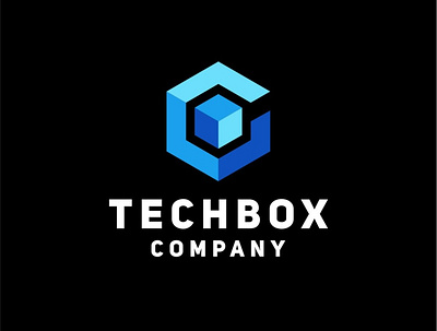 Techbox Technology Company Logo app company design graphic icon logo tech technology vector web website