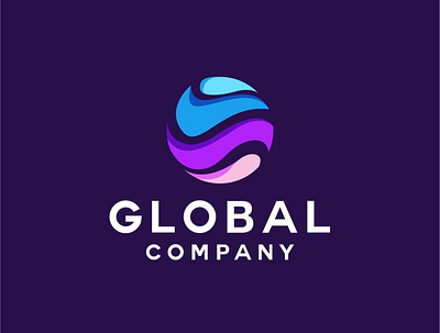 Global Logo app company design digital global global logo graphic icon logo vector website