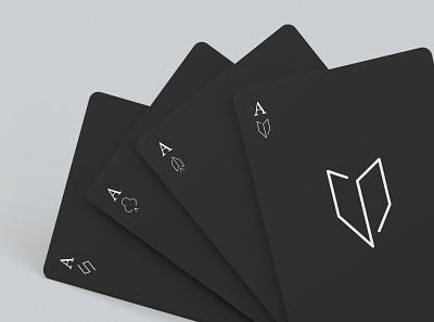 PLAYING CARDS black branding card card design design game game card graphic design illustration joker minimal playing card simple vector