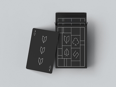 Playing cards black card packaging cards design entertainment fun game game card graphic design illustration minimal packaging play playing cards vector