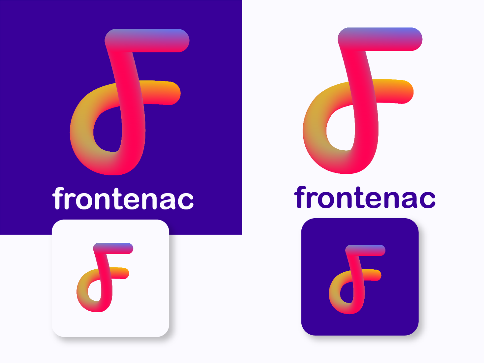 Frontenac Logo design by Frontenac on Dribbble