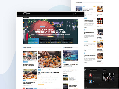 blog site blog blogging creative ecommerce editorial extended flexible lifestyle modern news newspaper portfolio responsive