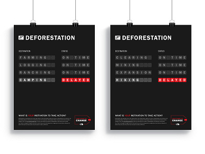 Your Ticket to Change advertising branding print