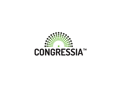 Identity Design : Congressia branding design illustration minimal typography vector