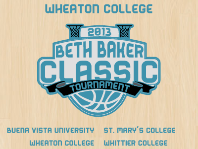 Beth Baker Classic Basketball Tournament 2013 basketball beth baker classic logo tournament wheaton college