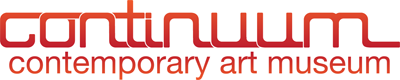 Continuum Contemporary Art Museum Logo continuum logo art direction