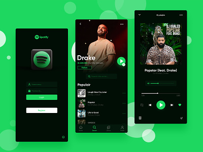 Spotify UI/UX Design Concept app design douarts icon interfacedesign spotify spotify cover spotify interface spotify interface design ui ui ux ui design uidesign uiux ux ux ui ux design uxdesign uxui