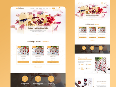 Pralinkovo - Web design, Branding