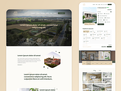 Rezidencia Vesele - Web design design ui web