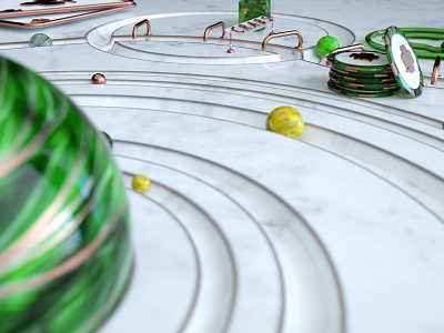 "Casino" -Planetary animation c4d motiondesign motiongraphics planets