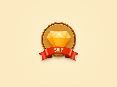 Badge icon badge diamond icon vip