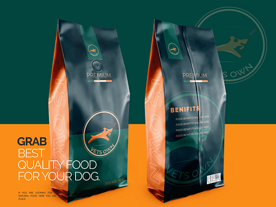 DOG FOOD PACKAGING awesome brand design brand identity branding corporate elegant food packaging logodesign packaging design product professional unique vector