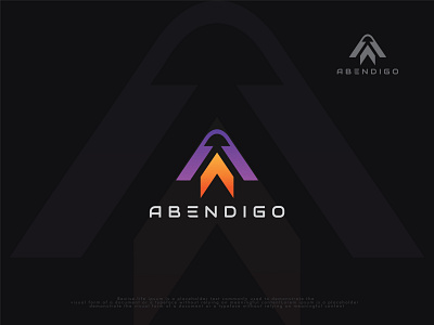 Abendigo ( clothing brand logo) a letter logo a logo branding corporate creative design designer elegant illustration logo logo maker minimal professional simple unique