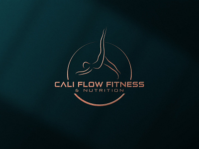 Cali Flow Fitness Logo branding corporate creative design fitness graphic design logo logo maker professional unique