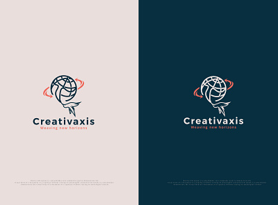 CreativeAxis Logo axis bird branding corporate creative design elegant graphic design illustration logo professional unique