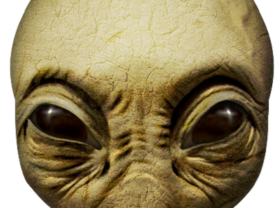 Alien Mask icon photoshop. props