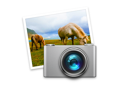 iPhoto replacement icon camera iphoto lense photo