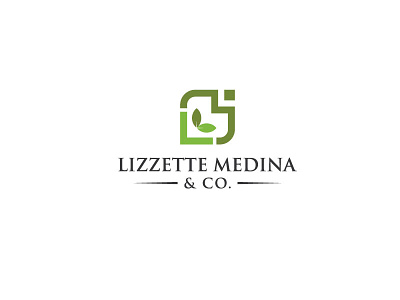 Logo for LIZZETTE MEDINA CO logo logo design