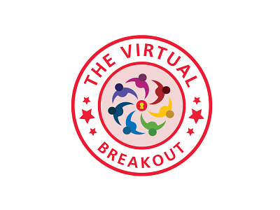 The Virtual Breakout logo logo design