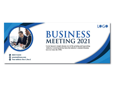 Facebook cover Photo templates for business meeting 2021 branding color cover photo purple real estate