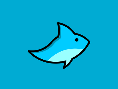 shark art branding design icon illustration illustrator logo logo design logodesign logos logotype minimal vector