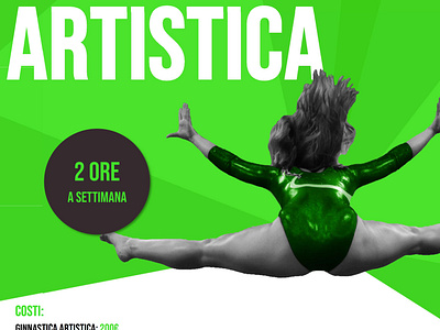 artistic gymnastics flyer