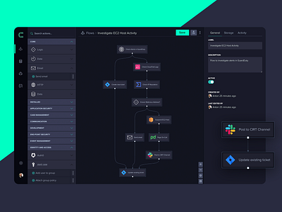 CRFT Automation Flow Canvas by Harlan Elam on Dribbble