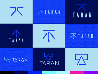 Taran Armstrong Logosheet 3 blue logo logo icon logo mark logo mark symbol logo mark symbol icon logotype typography vector